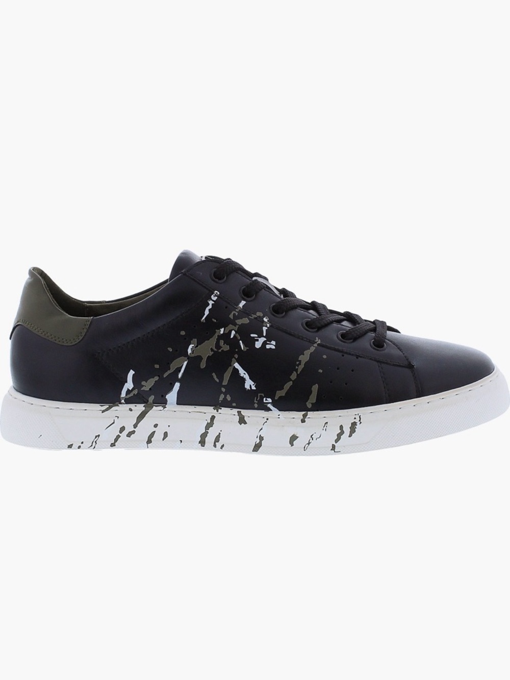 Robert Graham Immersion Black Low-Top Sneakers(Men)- Size 12